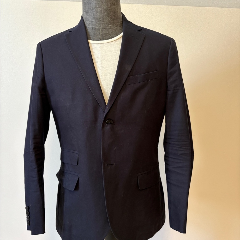 H&M Blue Sport Coat Modern Fit